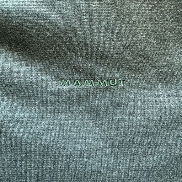 Mammut Swiss Design Runbold Midlayer Women's S Jacket Hooded Teal 1010-23200 - Picture 8 of 10